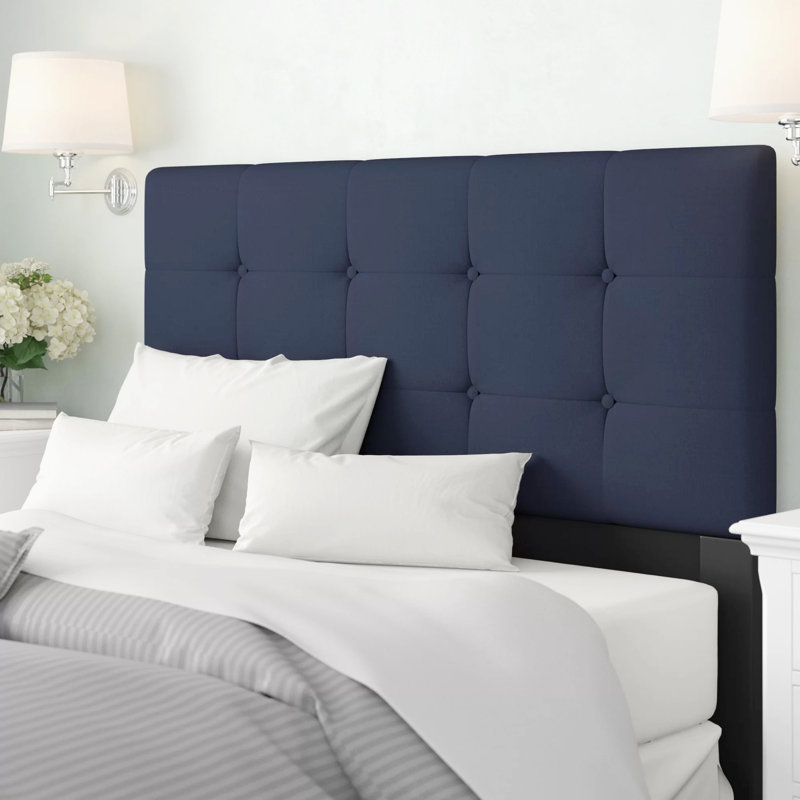 Brayden Studio® Tufted Upholstered Panel Headboard & Reviews